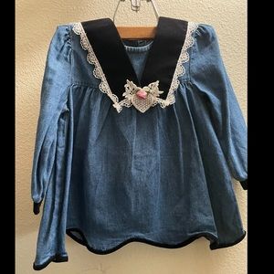 Vintage Brooke Lindsay denim dress